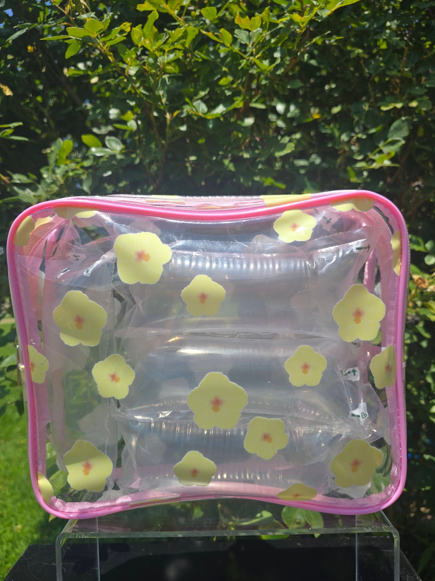 Jet Setter Clear Bag: Medium